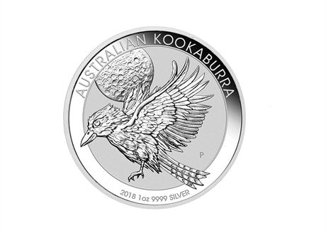 Stbrn investin mince Australian Kookaburra