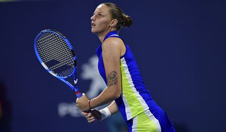 Karolína Plíková na turnaji v Miami.