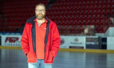 Sportovní manaer olomouckých hokejist Josef Podlaha