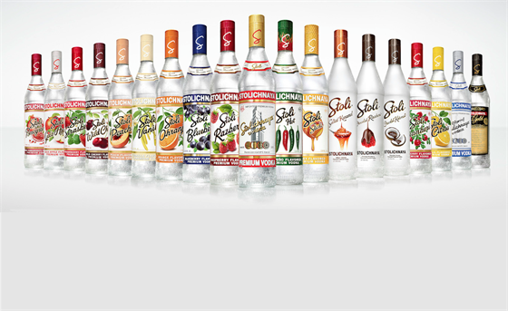 Premier Wines & Spirits je distributorem ruské vodky Stolichnaya