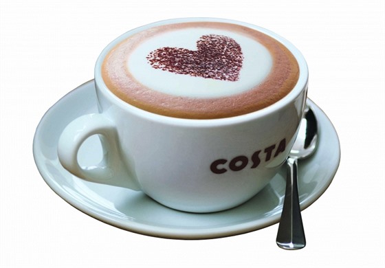 Valentýn v Costa Coffee