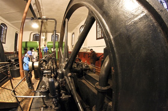 Historická parní čerpací stanice vody ve Chválkovicích pochází z roku 1889 a...
