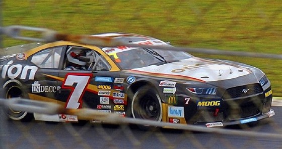 Martin Doubek ve voze americké série NASCAR.
