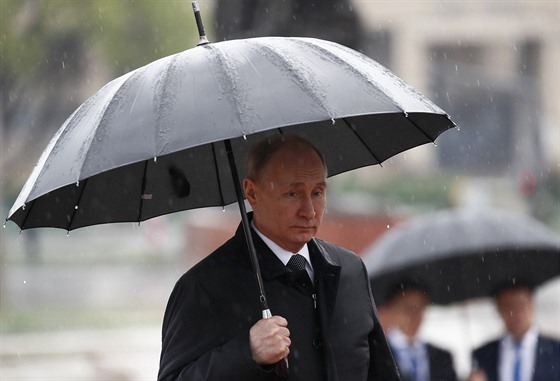 Ruský prezident Vladimir Putin na návtv Kyrgyzstánu (28. 3. 2019)