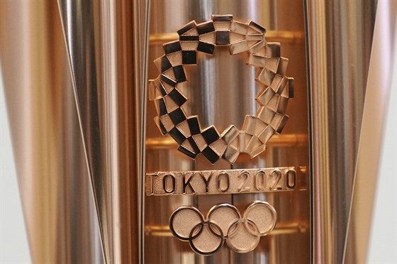 Detail olympijské pochodně pro Tokio 2020