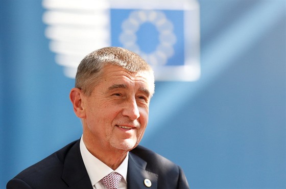 Andrej Babi na summitu Evropské komise v Bruselu (21. bezna 2019)