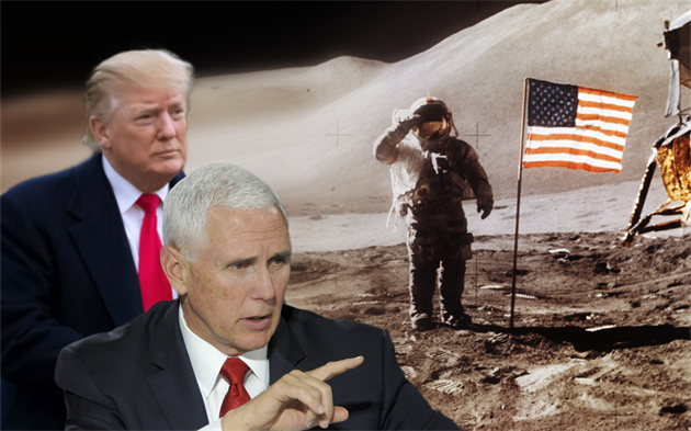 Americká administrativa chce do p�ti let p�istát na M�síci. Trump�v zám�r...