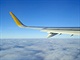 lut wingjet Airbusu A320 prozrazuje stroj panlsk spolenosti Vueling....