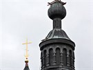 Pravoslavn chrm svat Olgy ve Frantikovch Lznch, zadn ve