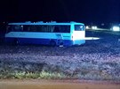 V pardubické mstské ásti Drakovice havaroval autobus, záchranái oetovali...