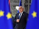 Bulharský ministerský pedseda Bojko Borisov na summitu EU v Bruselu (21....
