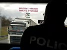 Policie v �steck�m kraji sledovala �idi�e kamion�