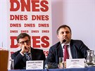 editel spolenosti Residomo Jan Rafaj (vpravo) na konferenci MF DNES 15 let v...