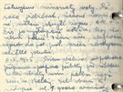 Ukázka z deník Vojtcha Formánka.