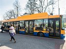 Ke zlínské zoo mají zajídt hybridní trolejbusy koda 30 Tr, které jsou...