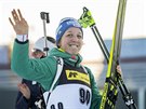 Nmecká biatlonistka Franziska Preussová skonila druhá ve sprintu v Oslu.