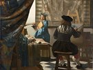 Jan Vermeer: Alegorie mal��stv� (kolem 1666)