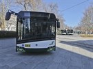 Sedm nových klimatizovaných trolejbusů na baterie začne vozit cestující po...
