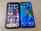 Huawei P30 Pro a Apple iPhone XS Max