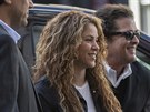 Zpěvačka Shakira přijela k soudu kvůli plagiátorství (Madrid, 27. března 2019).