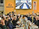 Delegáti na volebním sjezdu KDU-ČSL v Brně (29. března 2019)