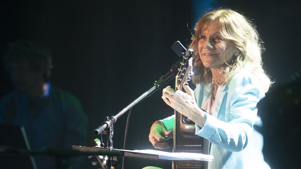 Lenka Filipová na koncertu z turné k desce Oppidum 25. bezna 2019 v praské...