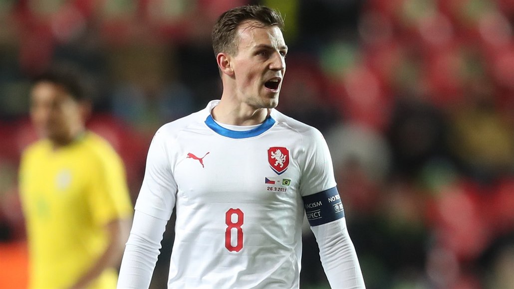 Tichý vůdce. Darida potáhne fotbalisty proti Anglii jako kapitán