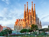 Sagrada Familia v Barcelon, panlsko