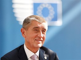 Andrej Babiš na summitu Evropské komise v Bruselu (21. března 2019)