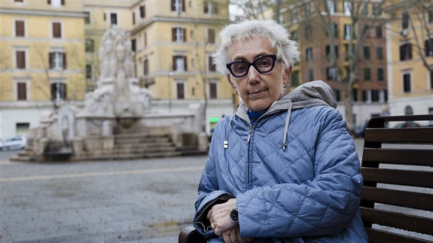 Italsk novinka a historika Lucetta Scaraffiaov, zakladatelka asopisu Women Church World (26. 3. 2019).