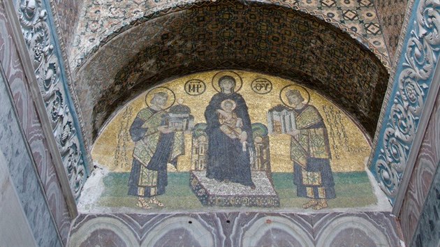 Chrm Hagia Sofia v Istanbulu