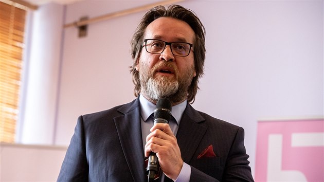 Generální ředitel Severomoravských vodovodů a kanalizací Anatol Pšenička na konferenci MF DNES 15 let v Evropské unii. (19. března 2019)