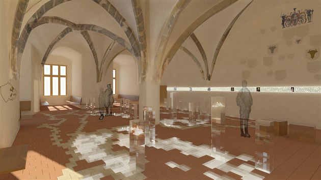 Vizualizace prozrazuj, jak budou prostory vznamn pamtky po rekonstrukci vypadat.