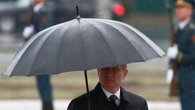 Rusk prezident Vladimir Putin na nvtv Kyrgyzstnu (28. 3. 2019)