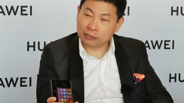 f mobiln divize Huawei Richard Yu krtce po premie smartphon ady P30