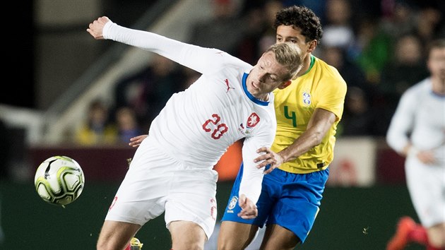 �esk� �to�n�k Mat�j Vydra b�hem utk�n� s Braz�li�.
