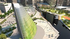 védské architektonické studio Plantagon navrhlo 60 metr vysoký skleník...