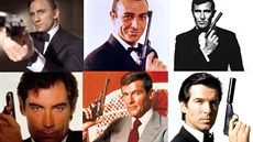 P�edstavitelé Jamese Bonda