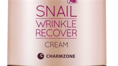 Pleový krém s extraktem ze neího slizu, Snail Wrinkle Recover Cream, Charming, 1849 K