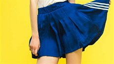 Tmav modrá dámská sukn adidas