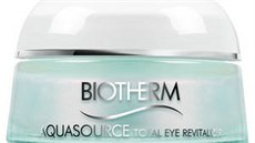 Oní pée s chladícím efektem Aquasource Total Eye Revitalizer od Biotherm,