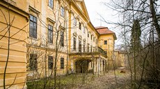 Nový zámek v Libjovicích nedaleko Vodan (bezen 2019)