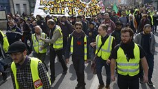 Protesty tzv. lutých vest ve Francii (23. bezna 2019)