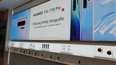Otevení nové záitkové prodejny Huawei v Centru Chodov v Praze
