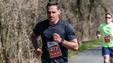 Roman �ebrle na trati b�ecké Grand Prix D�íte�.