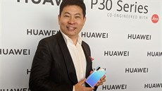 éf mobilní divize Huawei Richard Yu krátce po premiée smartphon ady P30