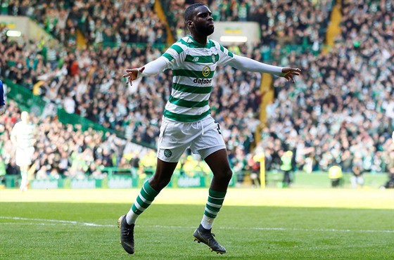 Odsonne Edouard ze Celtiku Glasgow se raduje z gólu (ilustraní snímek).