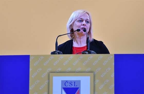 Senátorka árka Jelínková ped zvolením první místopedsedkyní KDU-SL
