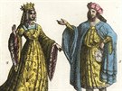 Král Jindich VI. a Markéta z Anjou s komoím. Vybraní komoí vak podle nových...