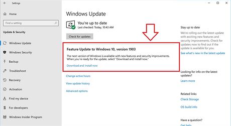 Microsoft konen umoní v jarním sestavení Windows 10 pro rok 2019 opravdu...